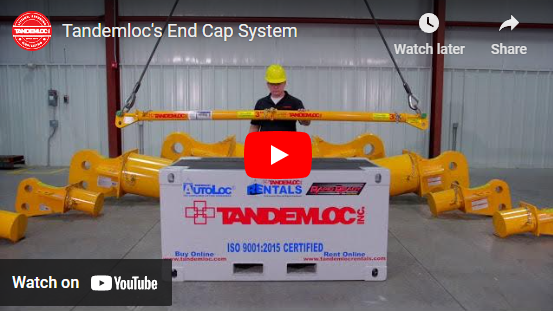 Screenshot of End Cap Systems YouTube Video